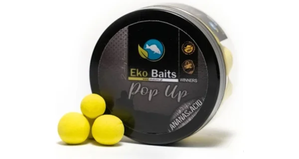 EKO BAITS - Pop-Up Boilie Ananas-ACID 12-15 mm 100 ml
