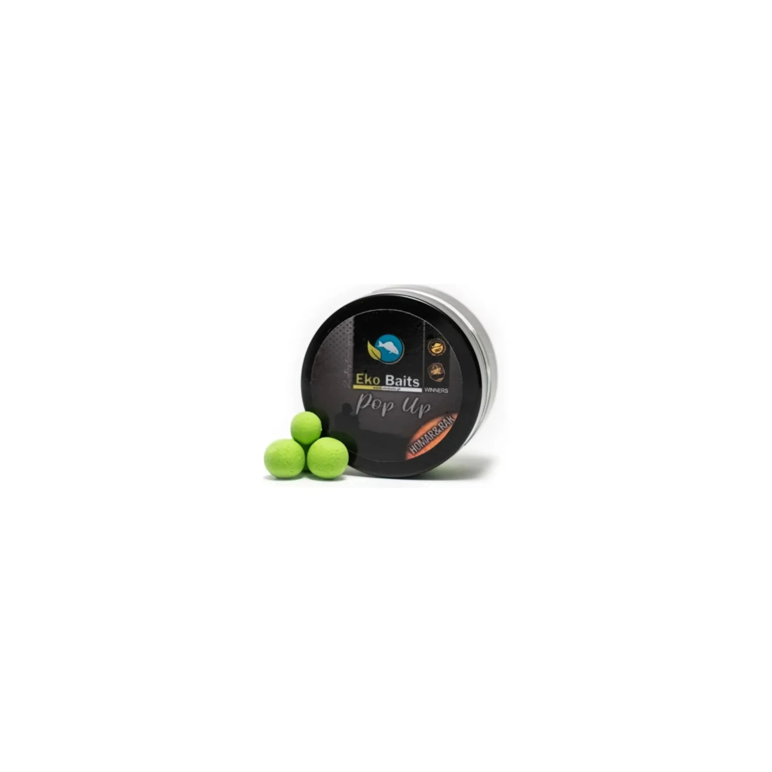 EKO BAITS EKO BAITS - Pop-Up Boilie Humr & Rak 12-15 mm 100 ml