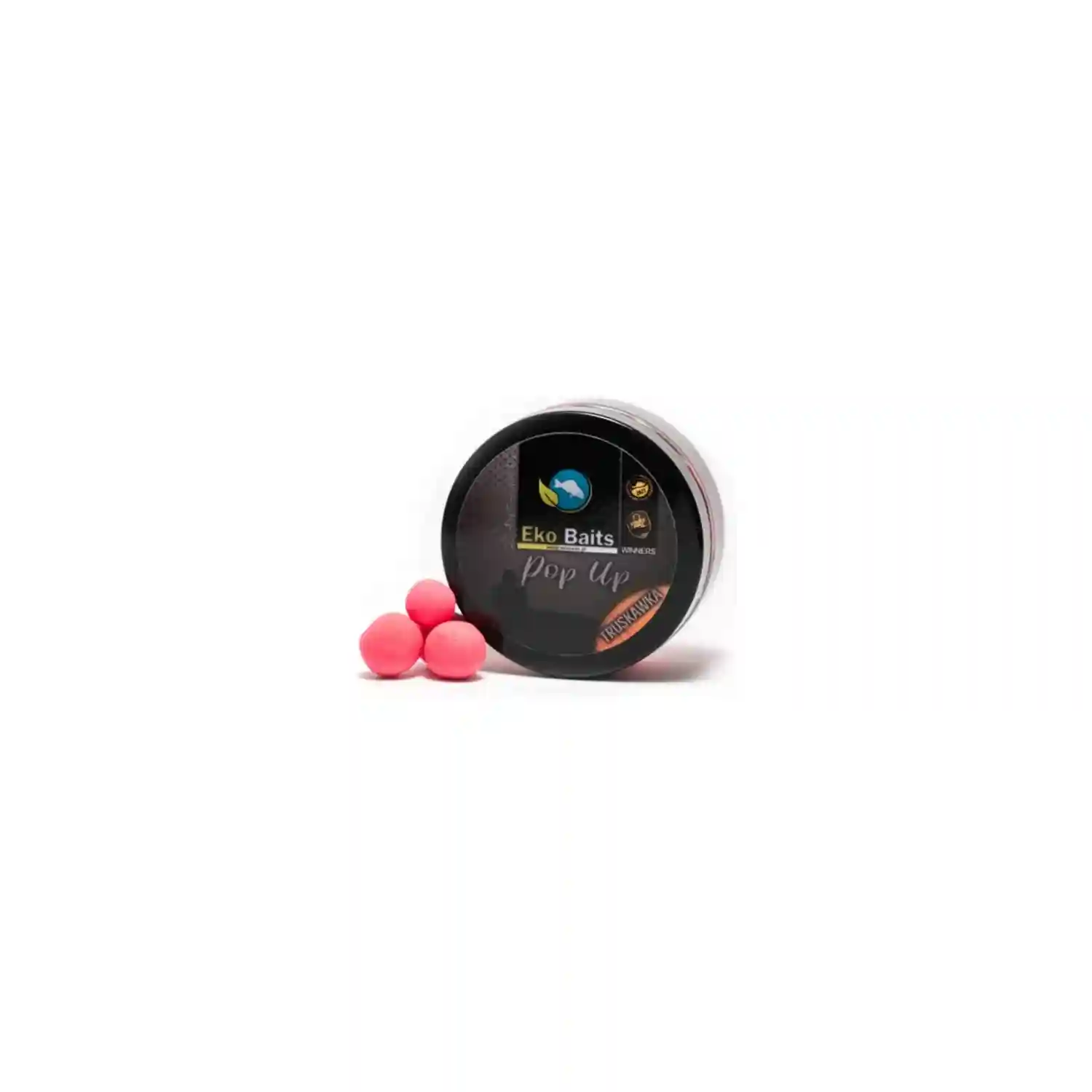 EKO BAITS EKO BAITS - Pop-Up Boilie Jahoda 12-15 mm 100 ml