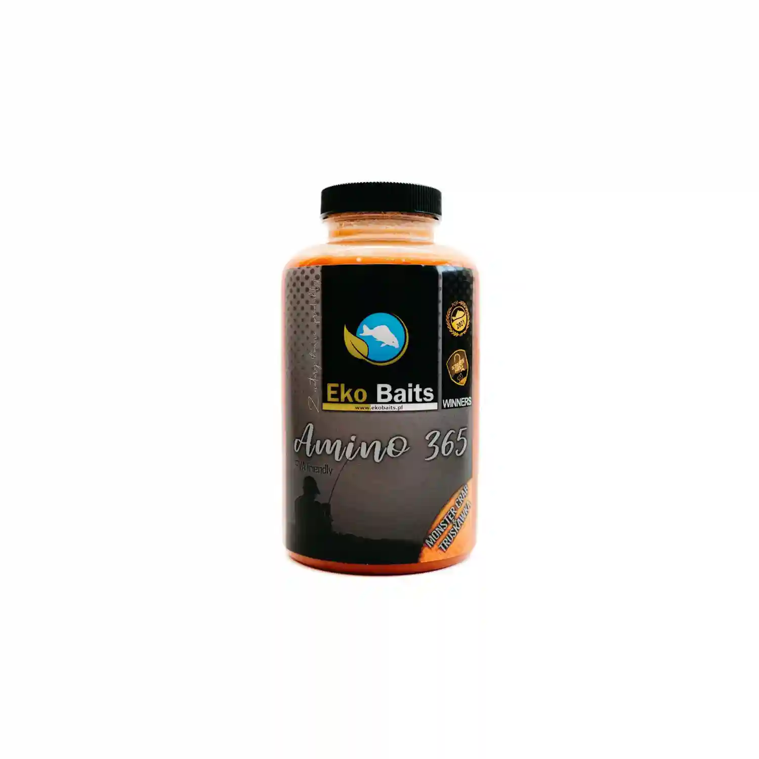 EKO BAITS EKO BAITS - Tekutá potrava Amino 365 Jahoda Monster Crab 500 ml