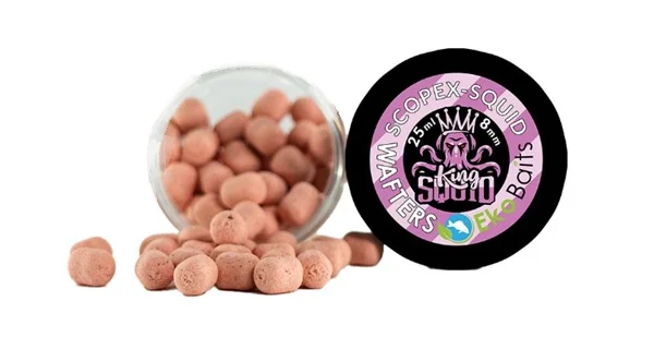 EKO BAITS - Wafters King Squid Scopex & Squid 8 mm 25 ml