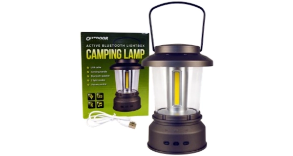 ENERGOTEAM - Kempingová lampa Outdoor Active Bluetooth Lightbox