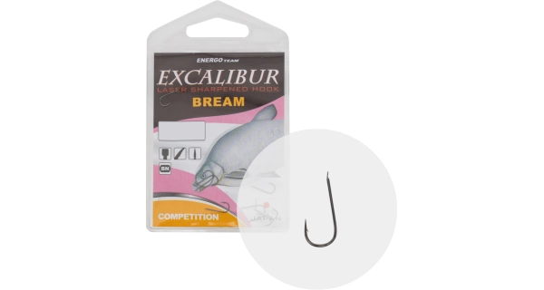 EXCALIBUR - Háček Bream Competition vel. 4 10 ks