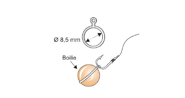 EXTRA CARP - Zarážky na pelety Bait Elastic Bands 5,5 mm 18 ks