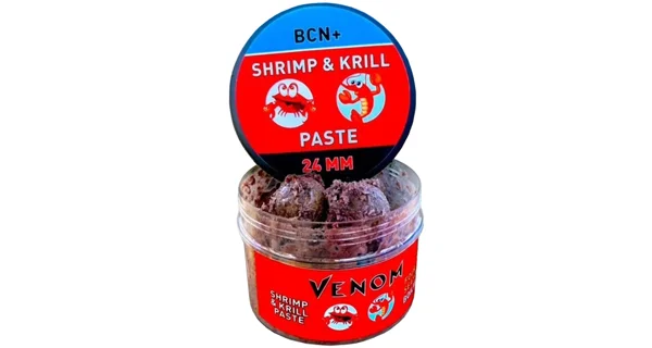 FEEDERMANIA - Boilie v pastě Kreveta Krill BCN+ 24 mm 100 ml