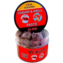FEEDERMANIA - Boilie v pastě Kreveta Krill Four Seasons 24 mm 100 ml