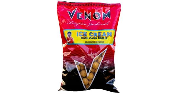 FEEDERMANIA - Boilie Venom High Carb Ice Cream 20 mm 900 g