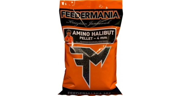 FEEDERMANIA - Pelety 4 mm 800 g Amino Halibut