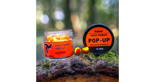 FEEDERMANIA - Pop Up Boilies High Power & Barrels  10 mm 14 g BNC