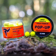 FEEDERMANIA - Pop Up Boilies High Power & Barrels  10 mm 14 g Sweet Pineapple