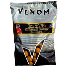 FEEDERMANIA - Rozpustné boilie Venom Soluble Boilie Banana 24 mm 900 g