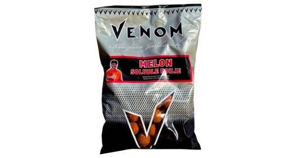 FEEDERMANIA - Rozpustné boilie Venom Soluble Boilie Melon 24 mm 900 g