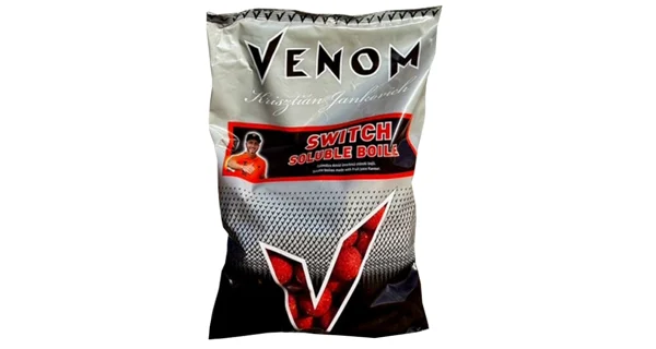 FEEDERMANIA - Rozpustné boilie Venom Soluble Boilie Switch 20 mm 900 g