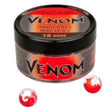 FEEDERMANIA - Wafters Venom Hard Ball Crazy Cherry 15 mm 13 ks
