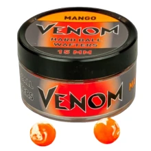 FEEDERMANIA - Wafters Venom Hard Ball Mango 15 mm 13 ks