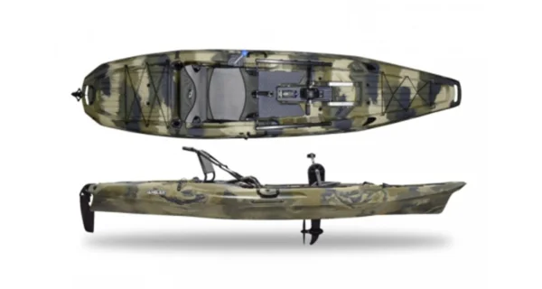 FEEL FREE - Kajak ANGLER 120 Rapid Pedal Drive 375 cm Terra Camo