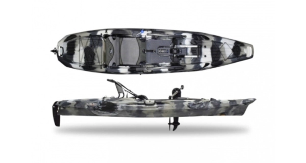FEEL FREE - Kajak ANGLER 120 Rapid Pedal Drive 375 cm Urban Camo