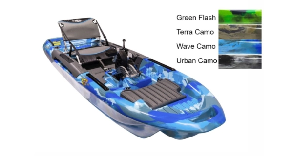 FEEL FREE - Kajak BIG FISH 103 Profish Drive 320 cm Terra Camo