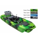 FEEL FREE - Kajak BIG FISH 108 Profish Drive 335 cm Green Flash