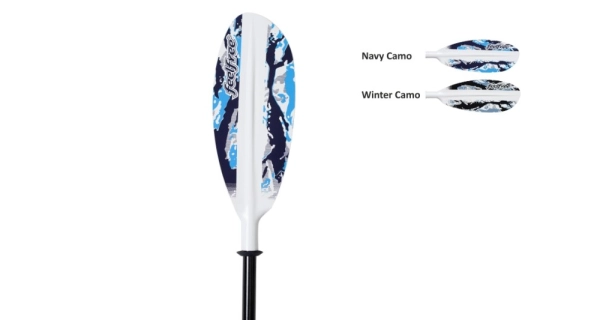 FEEL FREE - Pádlo Fishing Paddle Alloy 240 cm 1 ks Navy Camo