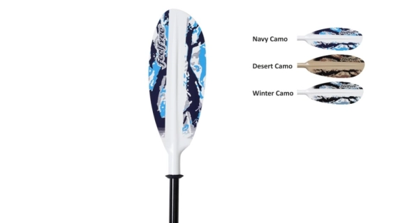 FEEL FREE - Pádlo Fishing Paddle Alloy 240 cm 2 ks Desert Camo