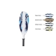 FEEL FREE - Pádlo Fishing Paddle Glass 240 cm 2 ks Desert Camo