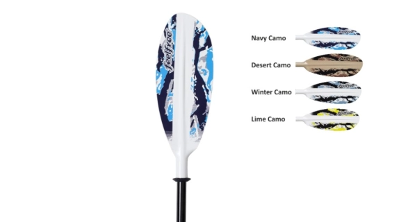 FEEL FREE - Pádlo Fishing Paddle Glass 240 cm 2 ks Desert Camo