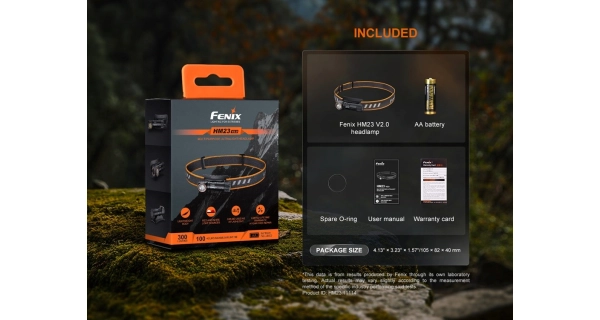 FENIX - Čelovka HM23 V2.0