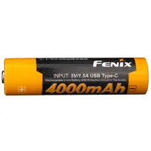 FENIX - Dobíjecí USB-C baterie 18650 4000 mAh (Li-Ion)