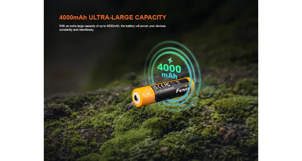 FENIX - Dobíjecí USB-C baterie 18650 4000 mAh (Li-Ion)