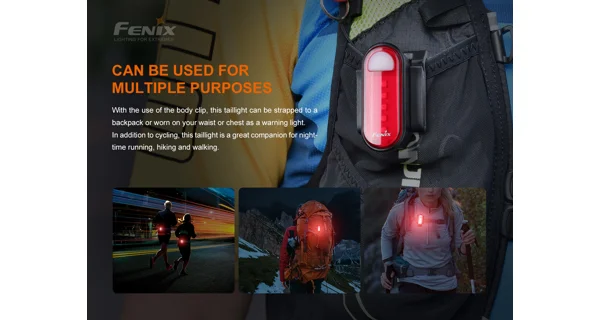 FENIX - Nabíjecí blikačka BC05R V2.0