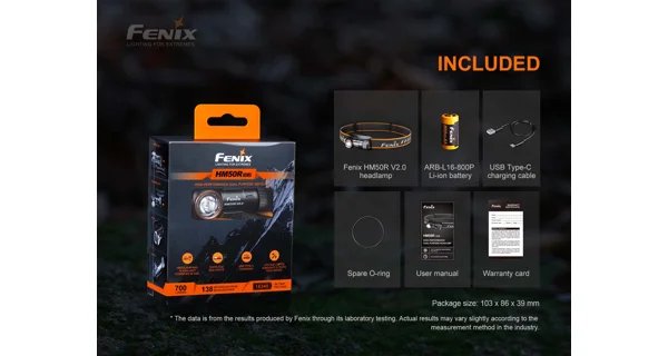 FENIX - Nabíjecí čelovka HM50R V2.0