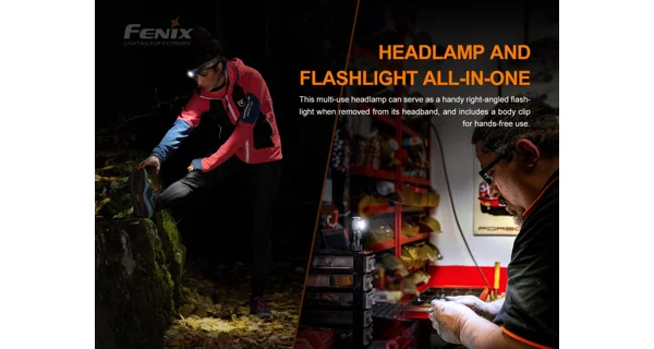 FENIX - Nabíjecí čelovka HM50R V2.0