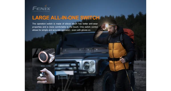 FENIX - Nabíjecí čelovka HM50R V2.0
