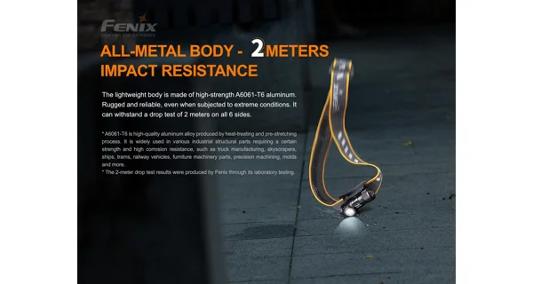 FENIX - Nabíjecí čelovka HM51R Ruby V2.0