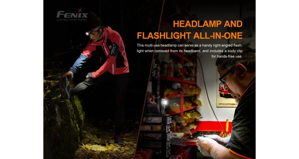 FENIX - Nabíjecí čelovka HM51R Ruby V3.0