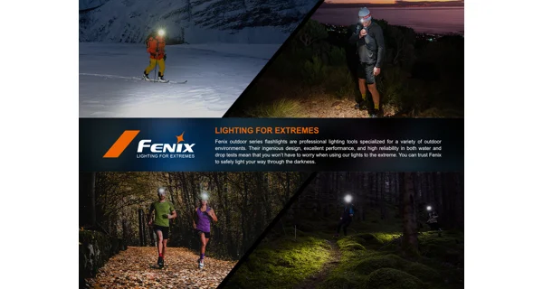 FENIX - Nabíjecí čelovka HM53R Garnet Černá