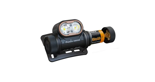 FENIX - Nabíjecí čelovka HM55R Celočerná