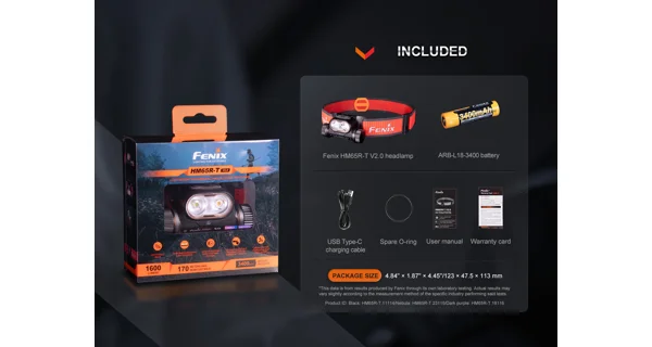 FENIX - Nabíjecí čelovka HM65R-T V2.0