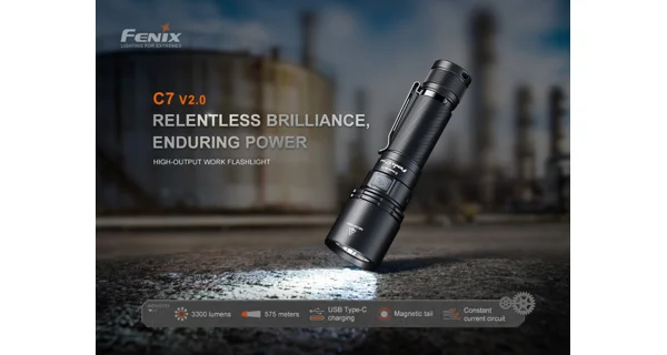 FENIX - Nabíjecí svítilna C7 V2.0