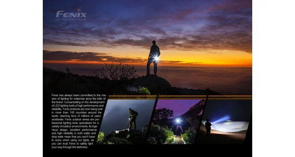 FENIX - Svítilna E01 V2.0 Modrá