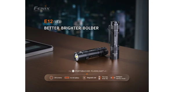 FENIX - Svítilna E12 V3.0