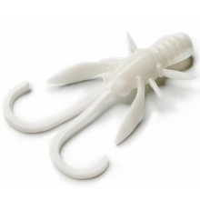 FISH UP - Dipovaná umělá nástraha Baffi Fly White 38 mm 10 ks