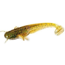 FISH UP - Dipovaná umělá nástraha Catfish Caramel Green & Black 75 mm 8 ks