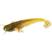 FISH UP - Dipovaná umělá nástraha Catfish Caramel Green & Black 75 mm 8 ks