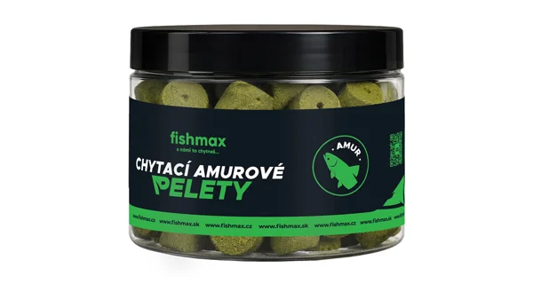 FISHMAX - Chytací pelety Amur Speciál 20 mm 500 ml
