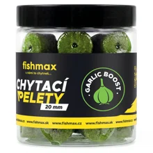 FISHMAX - Chytací pelety v dipu Garlic Boost 20 mm