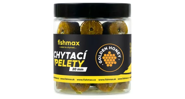 FISHMAX - Chytací pelety v dipu Golden Honey 20 mm