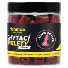 FISHMAX - Chytací pelety v dipu Squid Power 15 mm