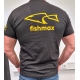 FISHMAX - Dětské tričko s logem černé vel. 146